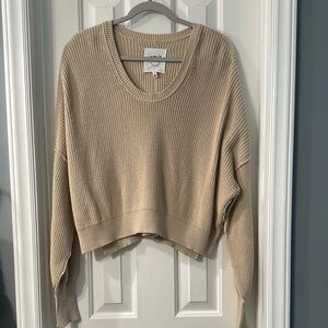 Aerie Beyond Cropped Sweater